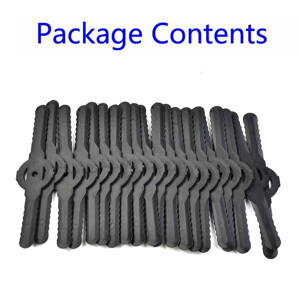 20Pcs Plastic Cutter Blades For Electric Cordless Grass Trimmer